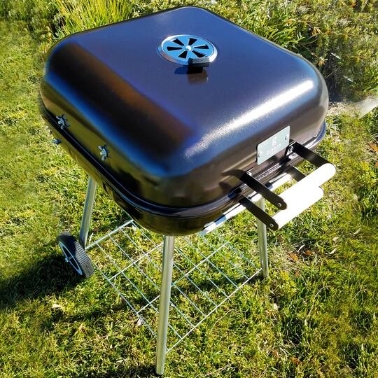 Gibson Home® Catari 18" Black Charcoal BBQ Grill